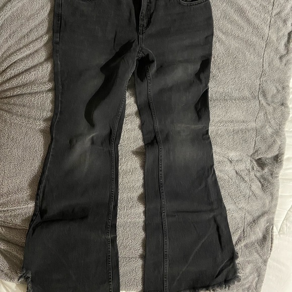 Free People low rise wide leg jeans - Picture 5 of 5